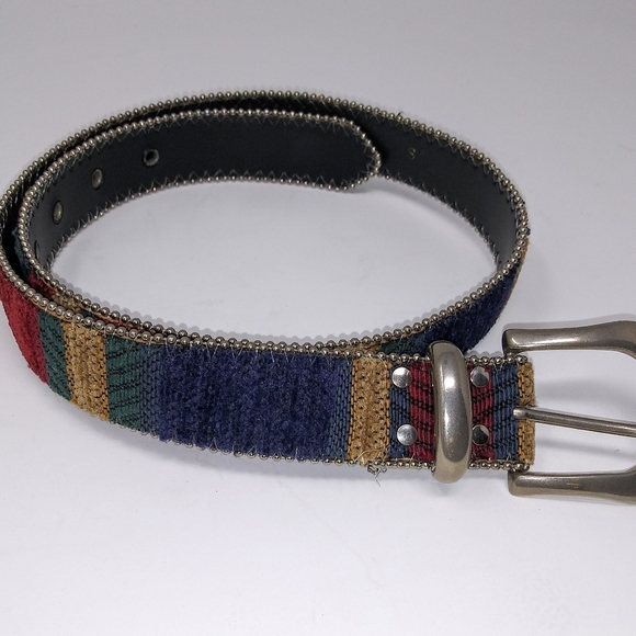 Women's Boho Ethnic Patterned Belt Sz S - Picture 3 of 3